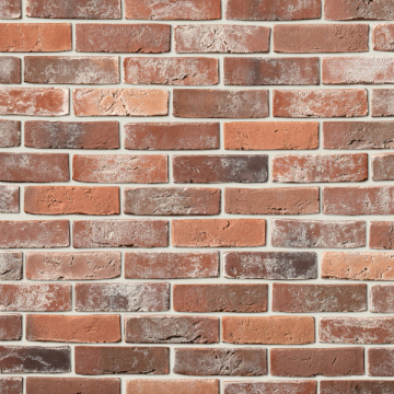 Искусственный камень Декоративный кирпич Плоскость Дижон mix 4 23,7x7x1,4 Leonardo Stone