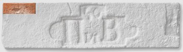 Искусственный камень Декоративный кирпич Штамп Дижон 490 23,7x7x1,4 Leonardo Stone