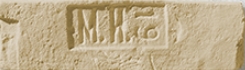 Искусственный камень Декоративный кирпич Штамп Орлеан 050 25-28x7-8x1,7 Leonardo Stone