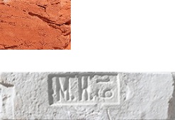 Искусственный камень Декоративный кирпич Штамп Орлеан 411 25-28x7-8x1,7 Leonardo Stone