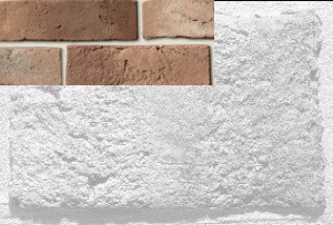 Искусственный камень Декоративный кирпич Тычок Дижон 103 11,5x7x1,4 Leonardo Stone