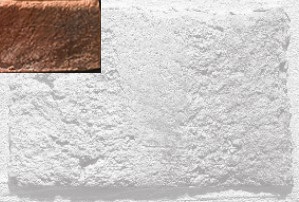 Искусственный камень Декоративный кирпич Тычок Дижон 490 11,5x7x1,4 Leonardo Stone