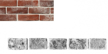 Искусственный камень Декоративный кирпич Тычок Дижон 905 11,5x7x1,4 Leonardo Stone