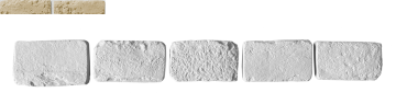 Искусственный камень Декоративный кирпич Тычок Орлеан 050 12-14x7-8x1,7 Leonardo Stone