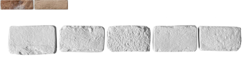 Искусственный камень Декоративный кирпич Тычок Орлеан 333 12-14x7-8x1,7 Leonardo Stone