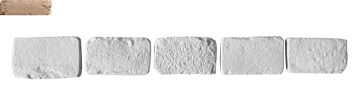 Искусственный камень Декоративный кирпич Тычок Орлеан 402 12-14x7-8x1,7 Leonardo Stone
