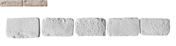 Искусственный камень Декоративный кирпич Тычок Орлеан 404 12-14x7-8x1,7 Leonardo Stone