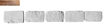 Искусственный камень Декоративный кирпич Тычок Орлеан 778 12-14x7-8x1,7 Leonardo Stone