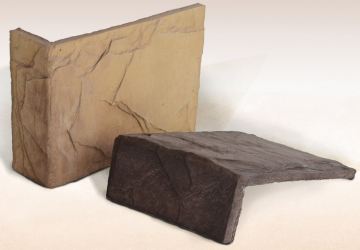 Искусственный камень Денвер 07-31 угловая 270х200х65х25 Ecostone