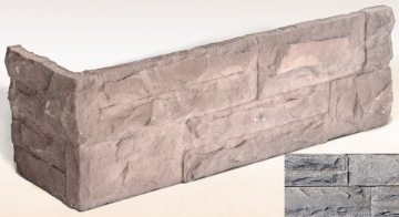 Искусственный камень Калгари 00-10 угловая 450x105x150x30 Ecostone