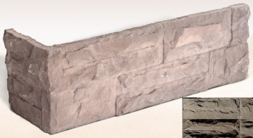 Искусственный камень Калгари 06-24 угловая 450x105x150x30 Ecostone