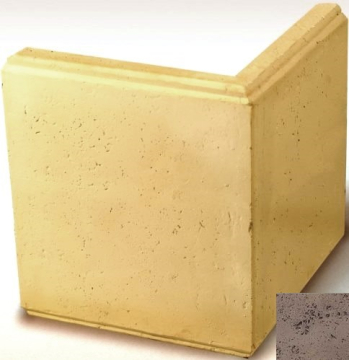 Искусственный камень Кастелло 500 07-06 руст 500х250х15+250х250х15 Ecostone