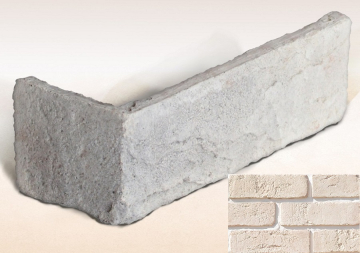 Искусственный камень Кембридж 00 угловая 200х70х70х10 Ecostone