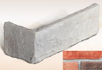 Искусственный камень Кембридж 17-14 угловая 200х70х70х10 Ecostone