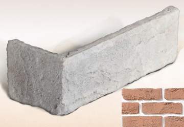 Искусственный камень Кембридж 17 угловая 200х70х70х10 Ecostone