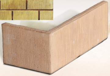 Искусственный камень Клинкер 15 угловая 230х90х100х17 Ecostone