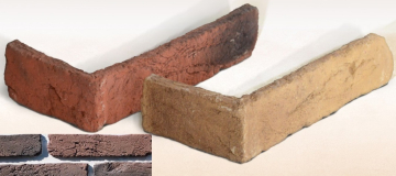 Искусственный камень Монреаль 04-08 угловая 270х60х120х15 Ecostone