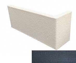 Искусственный камень Обсидиан угловой элемент 240/115x71х10 DeKeramik