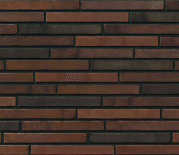 Искусственный камень Ригельный кирпич Роттердам Mix-1 44x4,5x1,5 Leonardo Stone