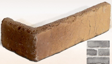 Искусственный камень Старый город 06-08 угловая 180х60х75х20 Ecostone