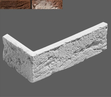 Искусственный камень Угловой элемент Авиньон 408 200/100x65x12 Leonardo Stone