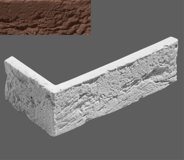 Искусственный камень Угловой элемент Авиньон 709 200/100x65x12 Leonardo Stone