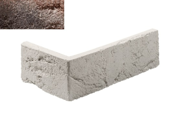 Искусственный камень Угловой элемент Бремен 408 19,1/8x6,5x1,12 Leonardo Stone