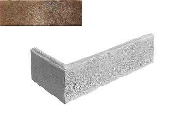 Искусственный камень Угловой элемент Денвер 103 22/10x7,2x1,2 Leonardo Stone