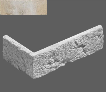 Искусственный камень Угловой элемент Дижон 052 22/11x7x1,4 Leonardo Stone