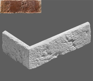 Искусственный камень Угловой элемент Дижон 330 22/11x7x1,4 Leonardo Stone