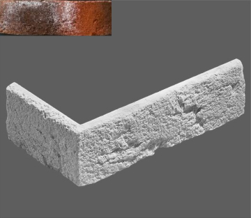 Искусственный камень Угловой элемент Дижон 408 22/11x7x1,4 Leonardo Stone