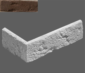 Искусственный камень Угловой элемент Дижон 443 22/11x7x1,4 Leonardo Stone
