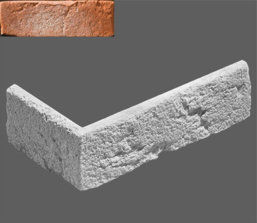 Искусственный камень Угловой элемент Дижон 490 22/11x7x1,4 Leonardo Stone