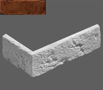 Искусственный камень Угловой элемент Дижон 767 22/11x7x1,4 Leonardo Stone