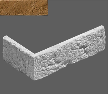 Искусственный камень Угловой элемент Дижон 778 22/11x7x1,4 Leonardo Stone