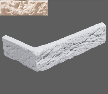 Искусственный камень Угловой элемент Иль-де-Франс 404,5/9x4,7x1,4 Leonardo Stone