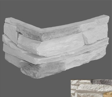 Искусственный камень Угловой элемент Корсика 055 20/10x10x3 Leonardo Stone