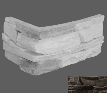 Искусственный камень Угловой элемент Корсика 740 20/10x10x3 Leonardo Stone
