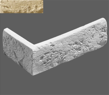 Искусственный камень Угловой элемент Лион 050 19/9x6,5x1,3 Leonardo Stone