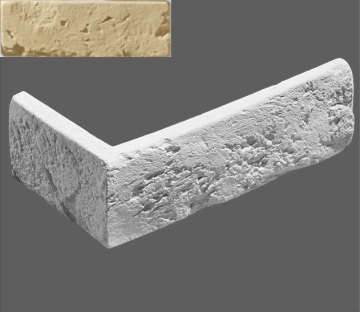 Искусственный камень Угловой элемент Лион 051 19/9x6,5x1,3 Leonardo Stone