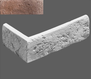 Искусственный камень Угловой элемент Лион 402 19/9x6,5x1,3 Leonardo Stone