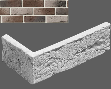 Искусственный камень Угловой элемент Лион 464 19/9x6,5x1,3 Leonardo Stone