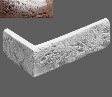 Искусственный камень Угловой элемент Лион 485 19/9x6,5x1,3 Leonardo Stone