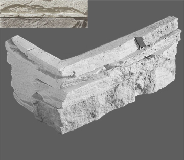 Искусственный камень Угловой элемент Луара 088/8,5x10x1,5 Leonardo Stone