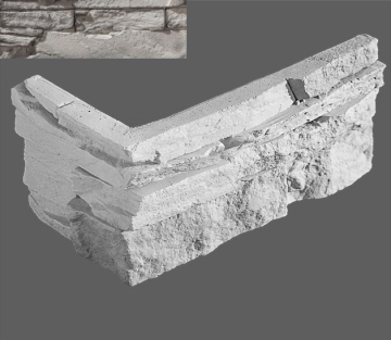 Искусственный камень Угловой элемент Луара 098/8,5x10x1,5 Leonardo Stone