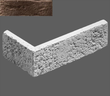 Искусственный камень Угловой элемент Лувр 333,5/9x6x1,6 Leonardo Stone