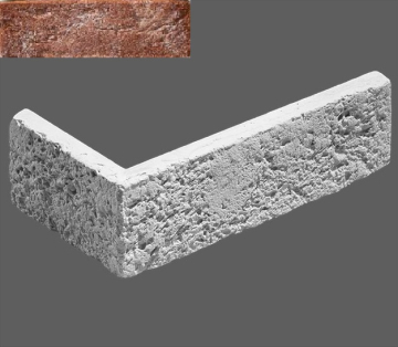 Искусственный камень Угловой элемент Лувр 777,5/9x6x1,6 Leonardo Stone