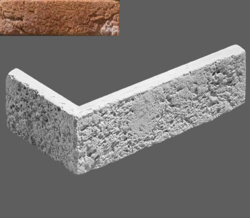 Искусственный камень Угловой элемент Лувр 778,5/9x6x1,6 Leonardo Stone