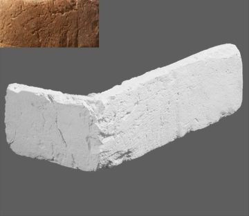 Искусственный камень Угловой элемент Мадрид 440 24,5/11x8x1,9 Leonardo Stone
