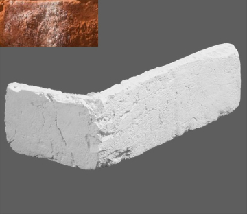 Искусственный камень Угловой элемент Мадрид 490 24,5/11x8x1,9 Leonardo Stone